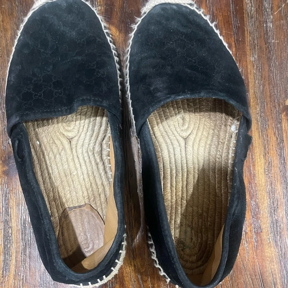 Gucci Monogram espadrille sz 8 - Picture 3 of 7
